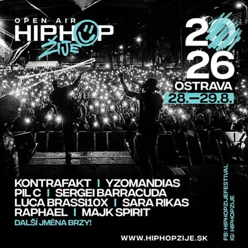 Hip Hop Žije 2026 Ostrava