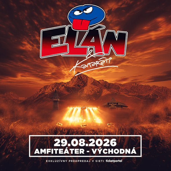 ELÁN & KAMARÁTI vo Východnej Vstupenky Premium Sedenie