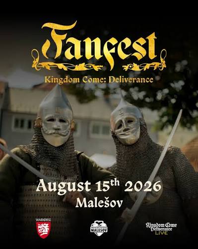 Event ticket for KINGDOM COME: DELIVERANCE FANFEST 2026 by TicketChecker, featuring official event branding and design.