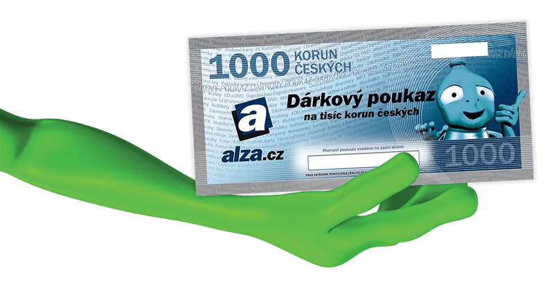 ALZA.CZ Dárkové Poukazy SET 3 poukázek